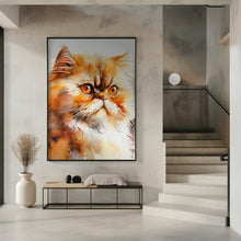 Art Prints of Cat watercolor painting animal