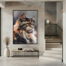 Art Prints of Cat watercolor painting animal