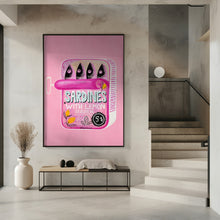 Art Prints of Sardines Tin Can Pink