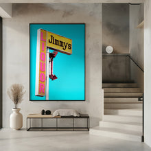 Art Prints of Jimmy's Liquor Sign