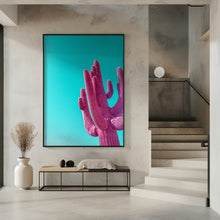 Art Prints of Magenta Pink Saguaro