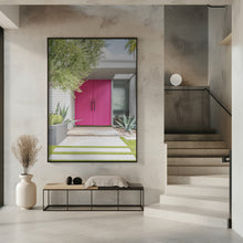 Art Prints of Magenta Pink Doors