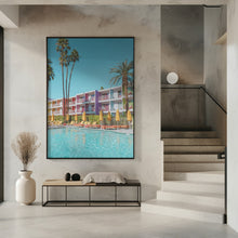 Art Prints of Saguaro Hotel Poolside in Palm Springs