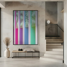 Art Prints of Rainbow Color Wall at The Saguaro