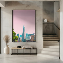 Art Prints of Pyramid in the City