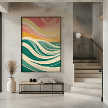 Art Prints of Abstract Sea Waves