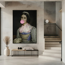 Art Prints of Bubble Gum Portrait