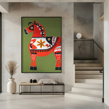 Art Prints of Alternative Dala Horse