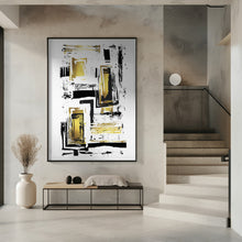 Art Prints of ABSTRACT ART Edgy Structures