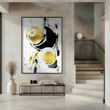 Art Prints of ABSTRACT ART Flying spheres