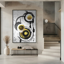 Art Prints of ABSTRACT ART Rotating circles