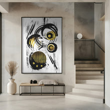 Art Prints of ABSTRACT ART Funky circles