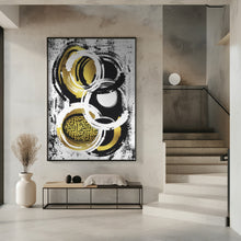 Art Prints of Abstract Painting No. 2 | gold