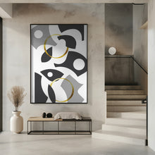 Art Prints of Cut Out Abstract No. 1 | gold