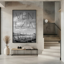 Art Prints of VENICE Grand Canal and St Mark&#039;s Campanile | Text &amp; Skyline