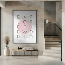 Art Prints of Explore the world - pink