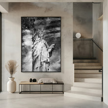 Art Prints of Modern Art STATUE OF LIBERTY | monochrome