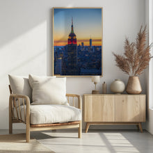 Art Prints of Blue Manhattan