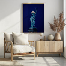 Art Prints of Moonrise behind Liberty