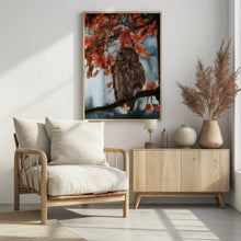 Art Prints of Resting owl with prey