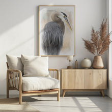 Art Prints of Great Blue Heron Portrait