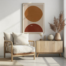 Art Prints of Burn Orange Composition