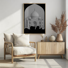 Art Prints of First sight of the Taj Mahal