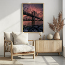 Art Prints of Manhattan Bridge Wide Angle