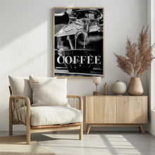 Art Prints of Coffee Text