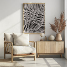 Art Prints of Beige Wave Pattern