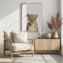 Canvas Art Print Baby Lion