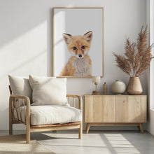 Canvas Art Print Baby Fox