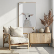 Canvas Art Print Baby Lamb