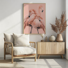 Canvas Art Print Flamingos nr. 1