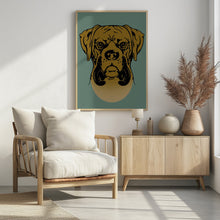 Canvas Art Print BOXER