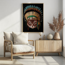 Canvas Art Print chief cat