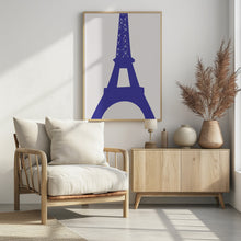 Art Prints of Eiffel Bleu