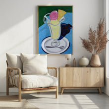 Art Prints of Raspberry and Vanilla Ice Cream