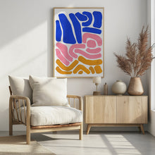 Art Prints of Pastel Tribal Maze