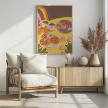 Art Prints of Yellow table