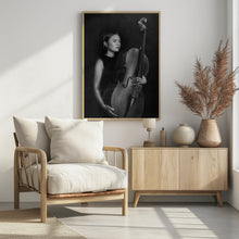 Art Prints of Female cellist