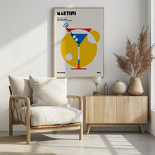 Art Prints of Martini Bauhaus Cocktail