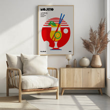 Art Prints of Mojito Bauhaus Cocktail