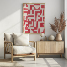 Art Prints of Red Puzzle