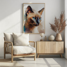 Art Prints of Cat watercolor painting animal