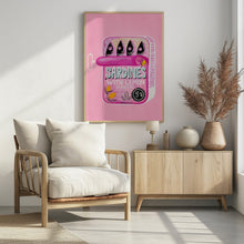 Art Prints of Sardines Tin Can Pink