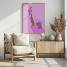 Art Prints of Lady Liberty (Color C)