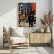 Art Prints of Down Town Cat