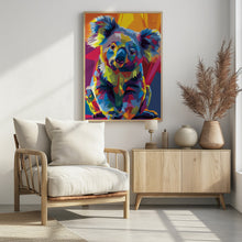 Art Prints of Koala WPAP