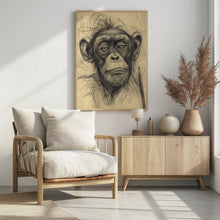 Art Prints of Monkey drawing